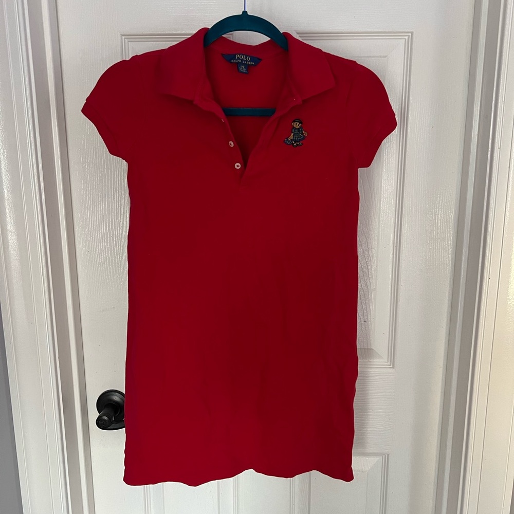 Polo Bear Stretch Polo Dress